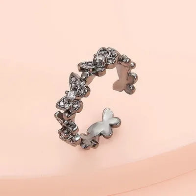 Lindsey Adjustable Butterfly Ring