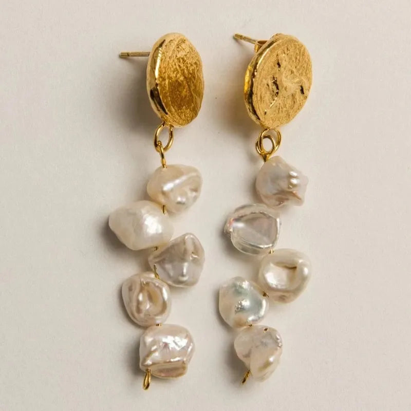 Jillian Pearl Statement Earrings