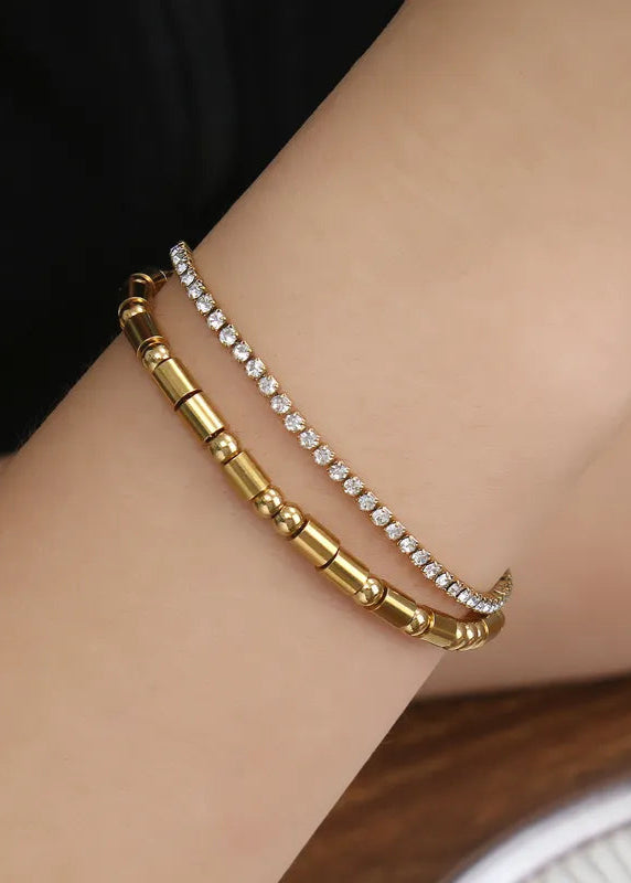 Morse Code Chain Bracelet
