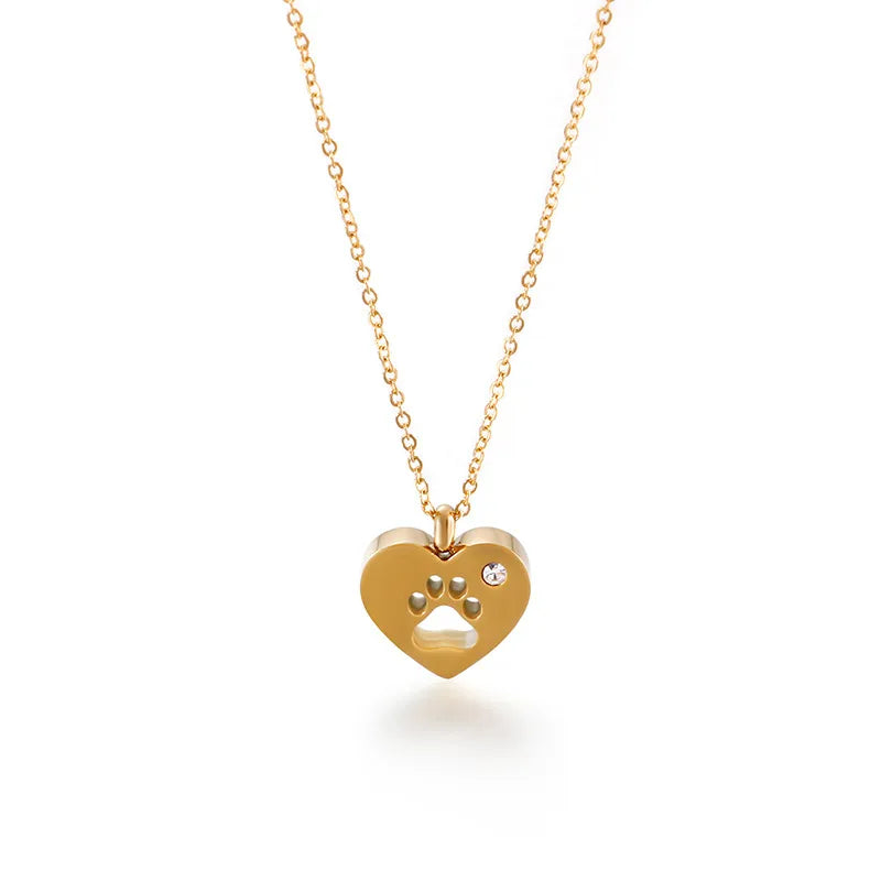Paw Print Necklace