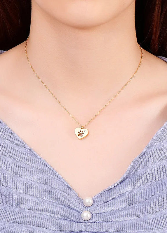 Paw Print Necklace