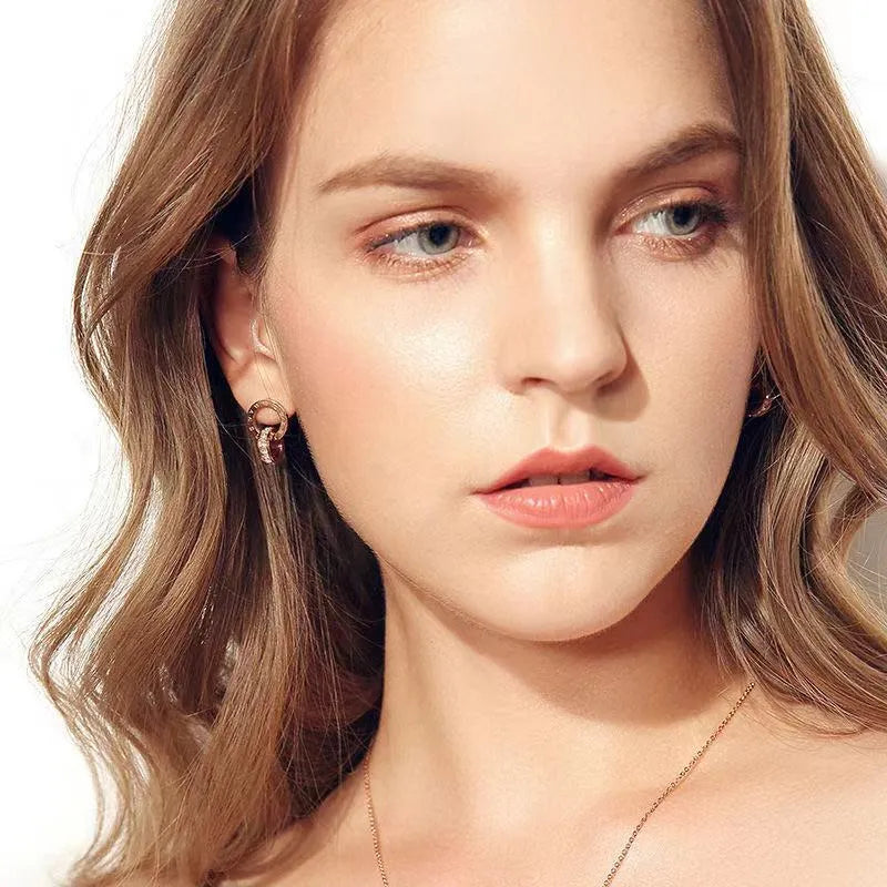 Roman Numeral Stud Earrings