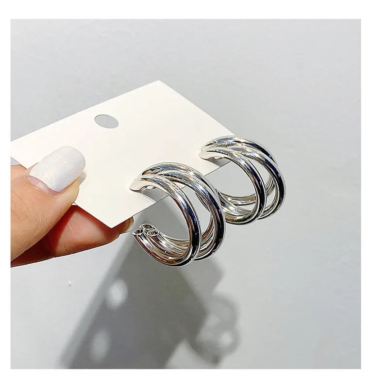 Sheena Triple Hoops | Last Chance