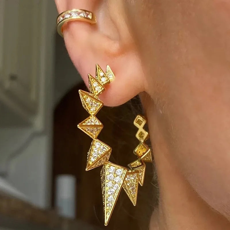 Jagger Pavé Earrings