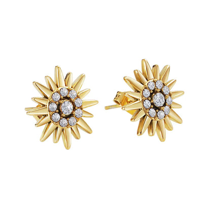 Sunburst Stud Earrings