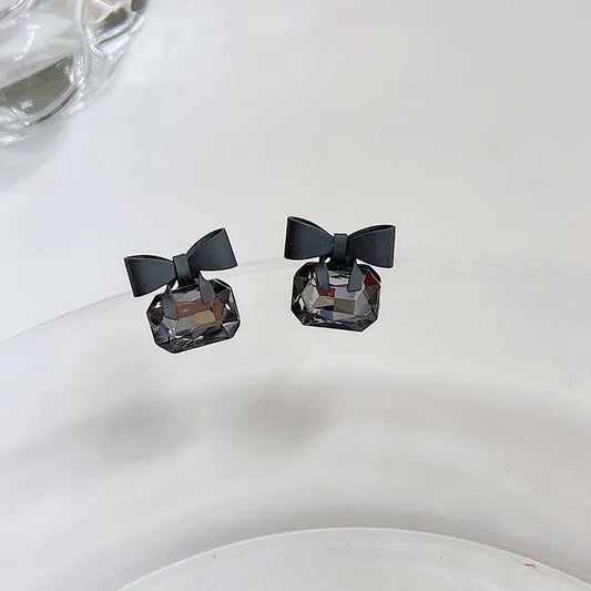 Audrey Bow Stud Earrings (Pre-Order)