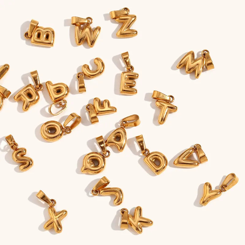 ADD-ON Mini Bubble Letter Charm (Pre-Order)