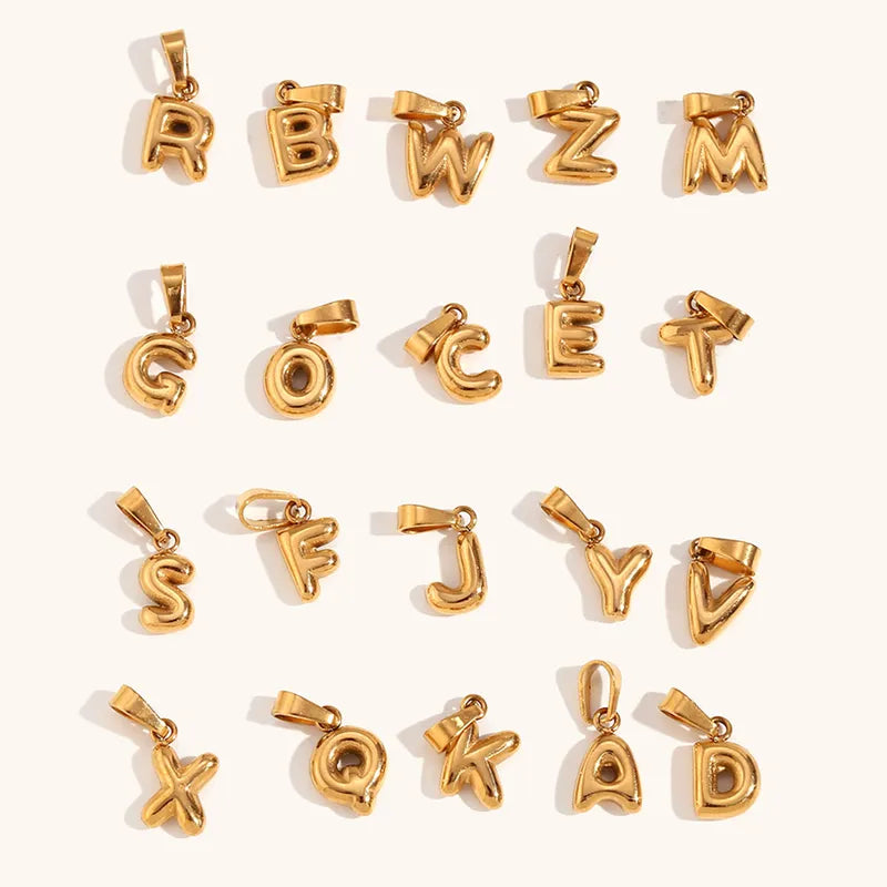 ADD-ON Mini Bubble Letter Charm (Pre-Order)