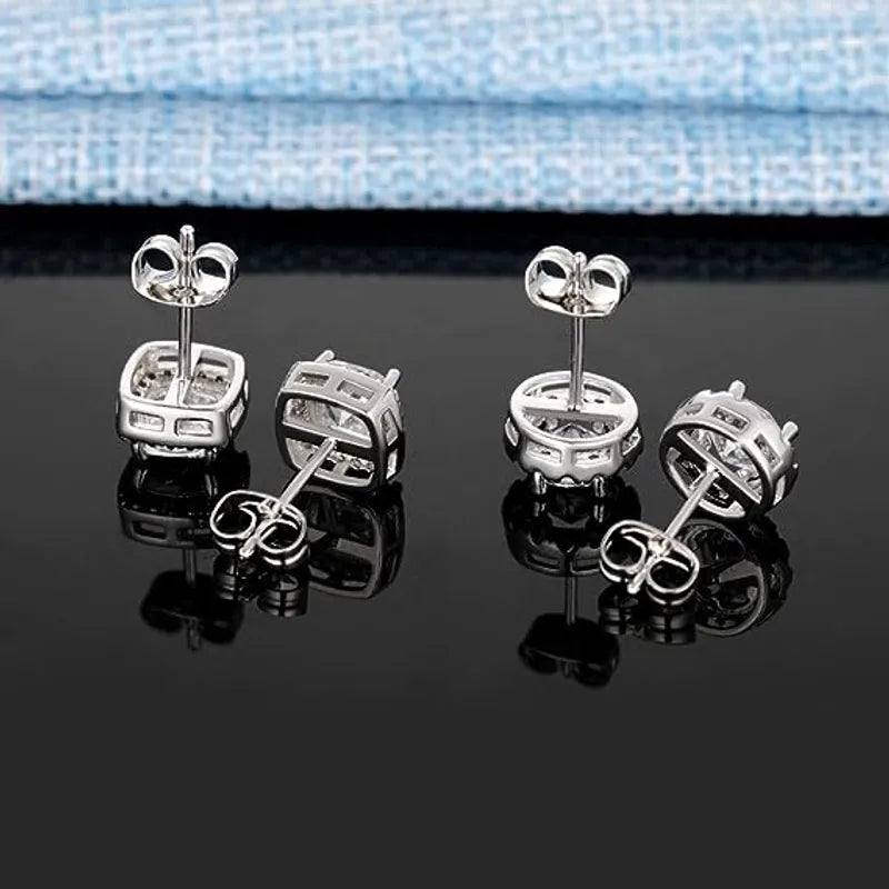 Classic Halo Stud Earrings