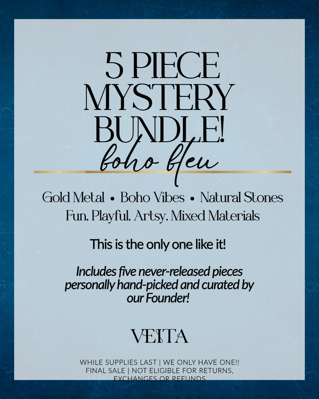 5-Piece Mystery Bundle | Boho Bleu