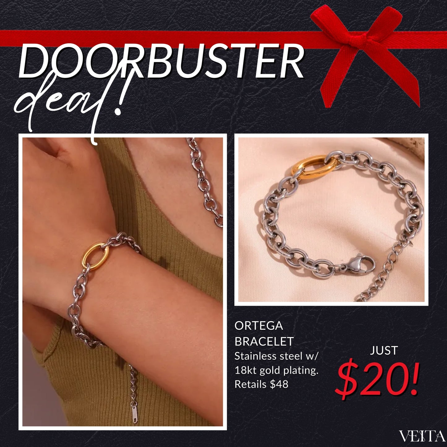 Ortega Chain Link Bracelet (Pre-Order)