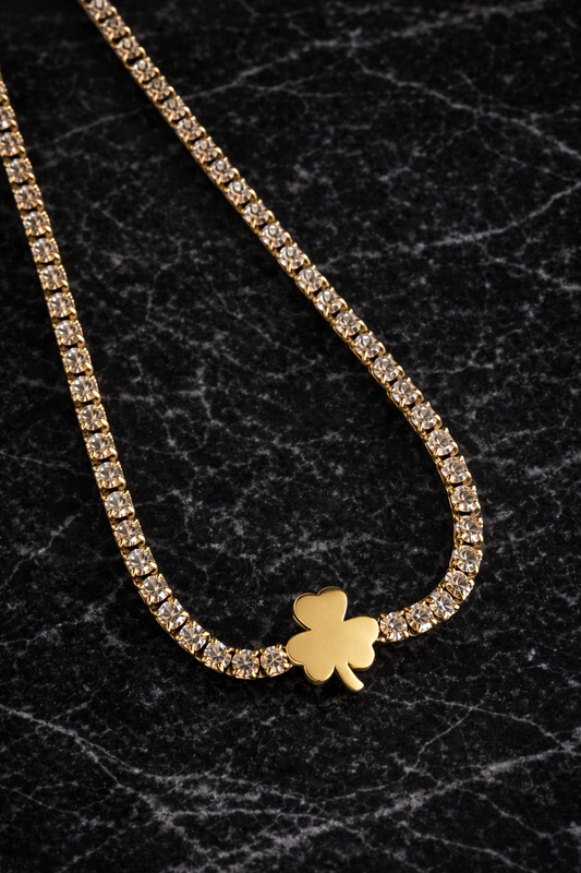 Shamrock Tennis Bracelet