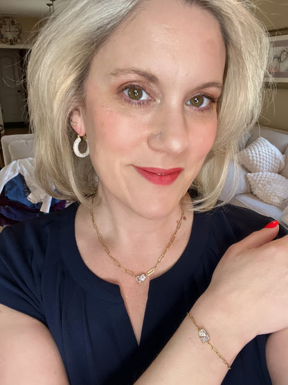 Charlotte Pavé Hoops