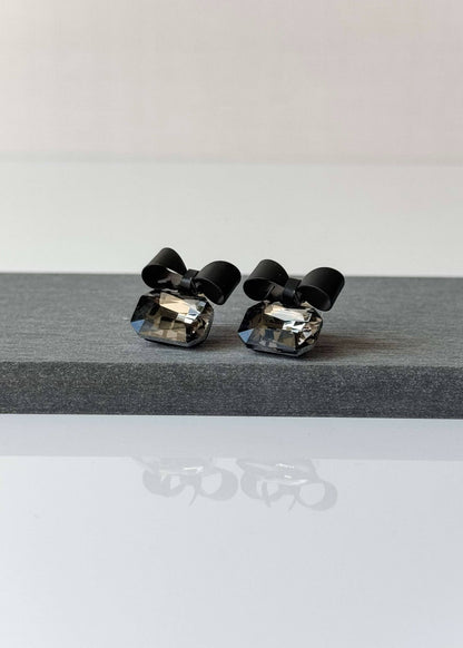 Audrey Bow Stud Earrings