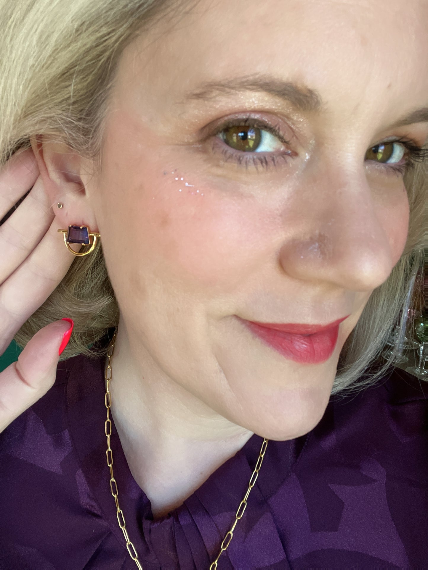 Helene Art Deco Studs