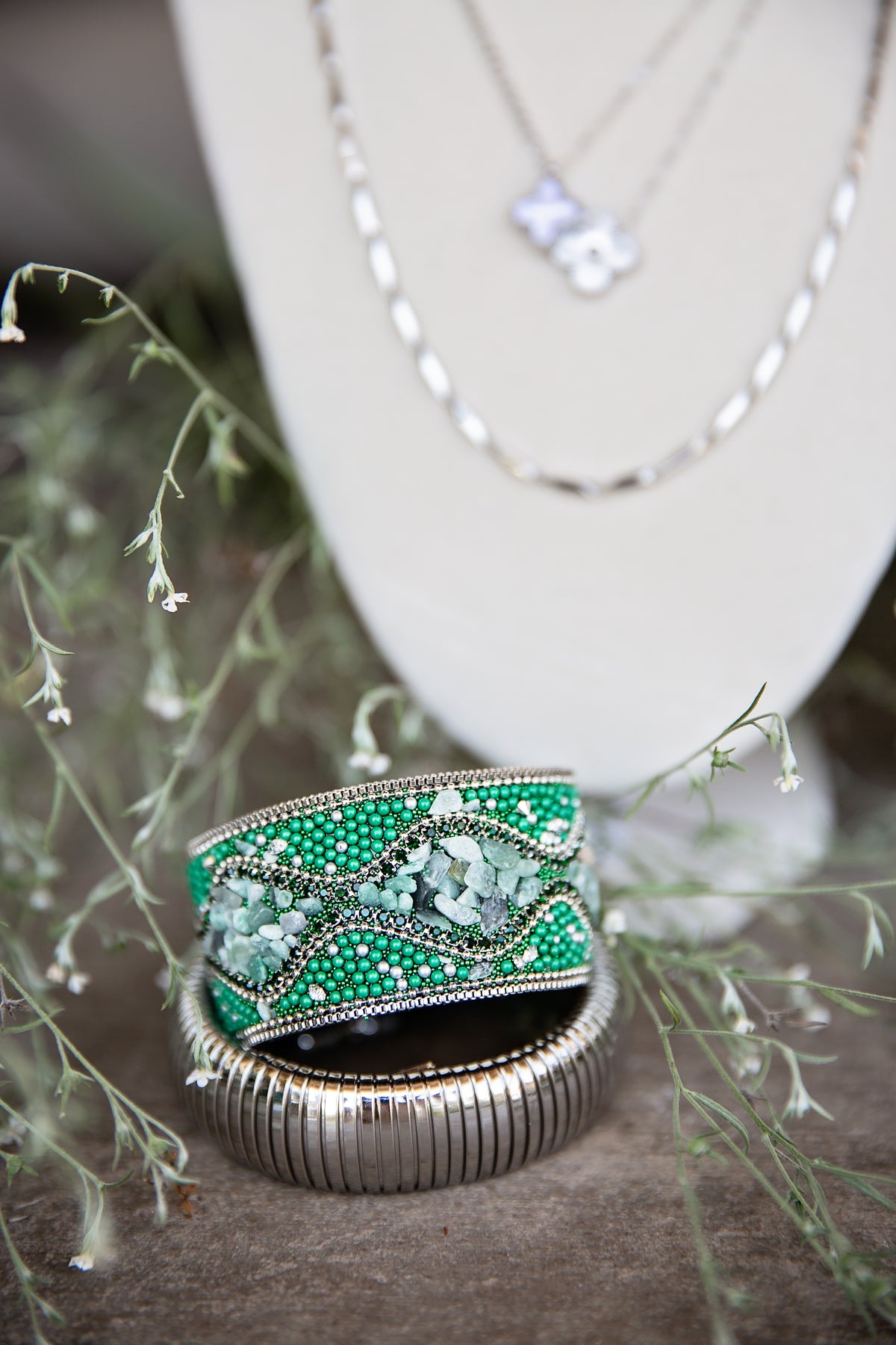 Jasmine Magnetic Bracelet