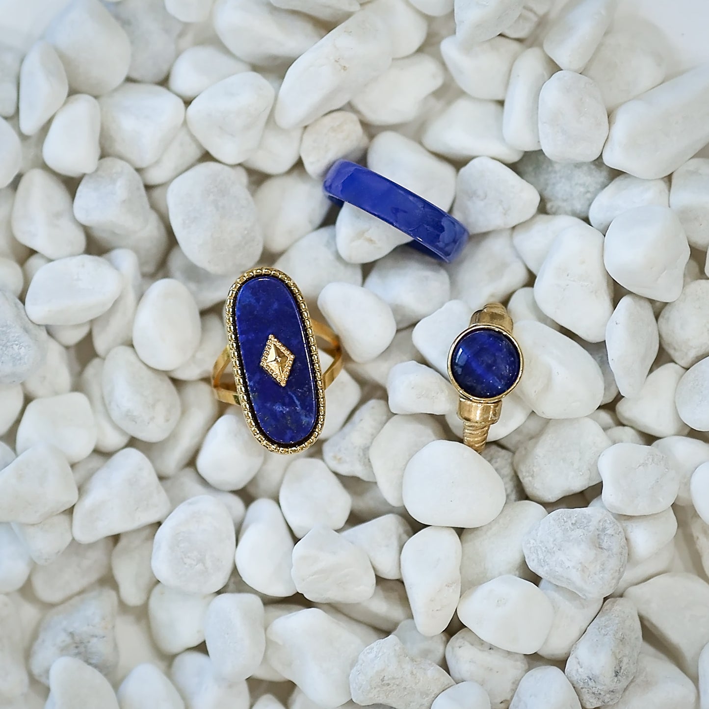 Lapis Stone Statement Ring (Pre-Order)