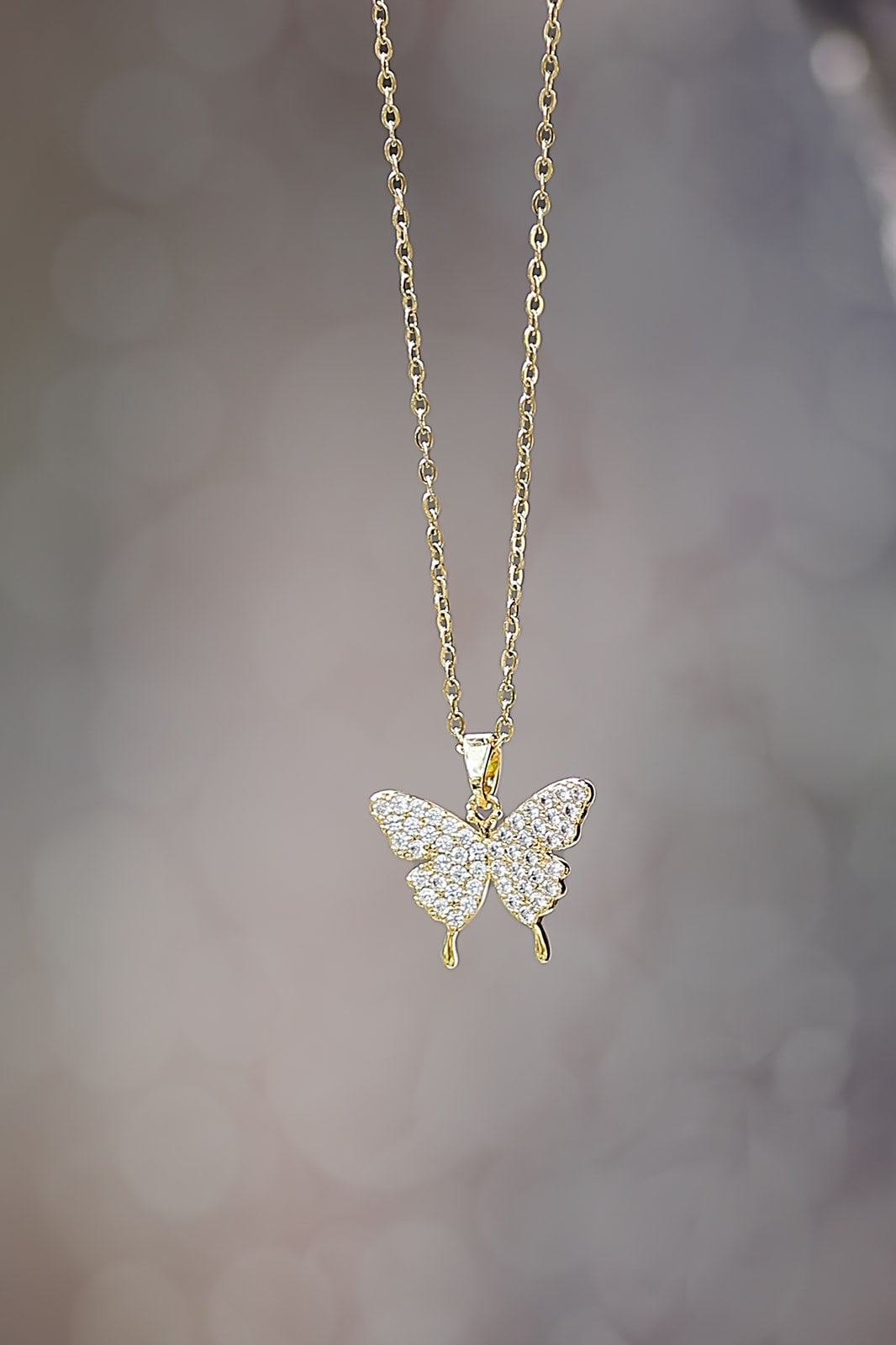 Britta Butterfly Necklace