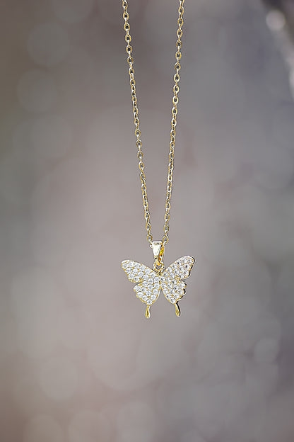 Britta Butterfly Necklace