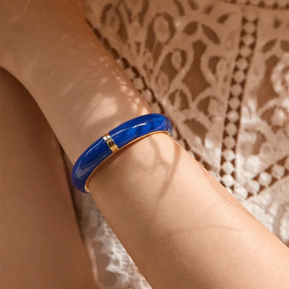 Isla Enamel Bangle (Pre-Order)