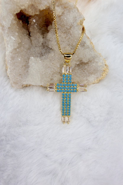 Marsha Cross Necklace