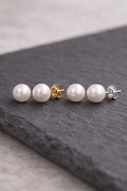 Classic Pearl Studs