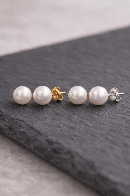Classic Pearl Studs