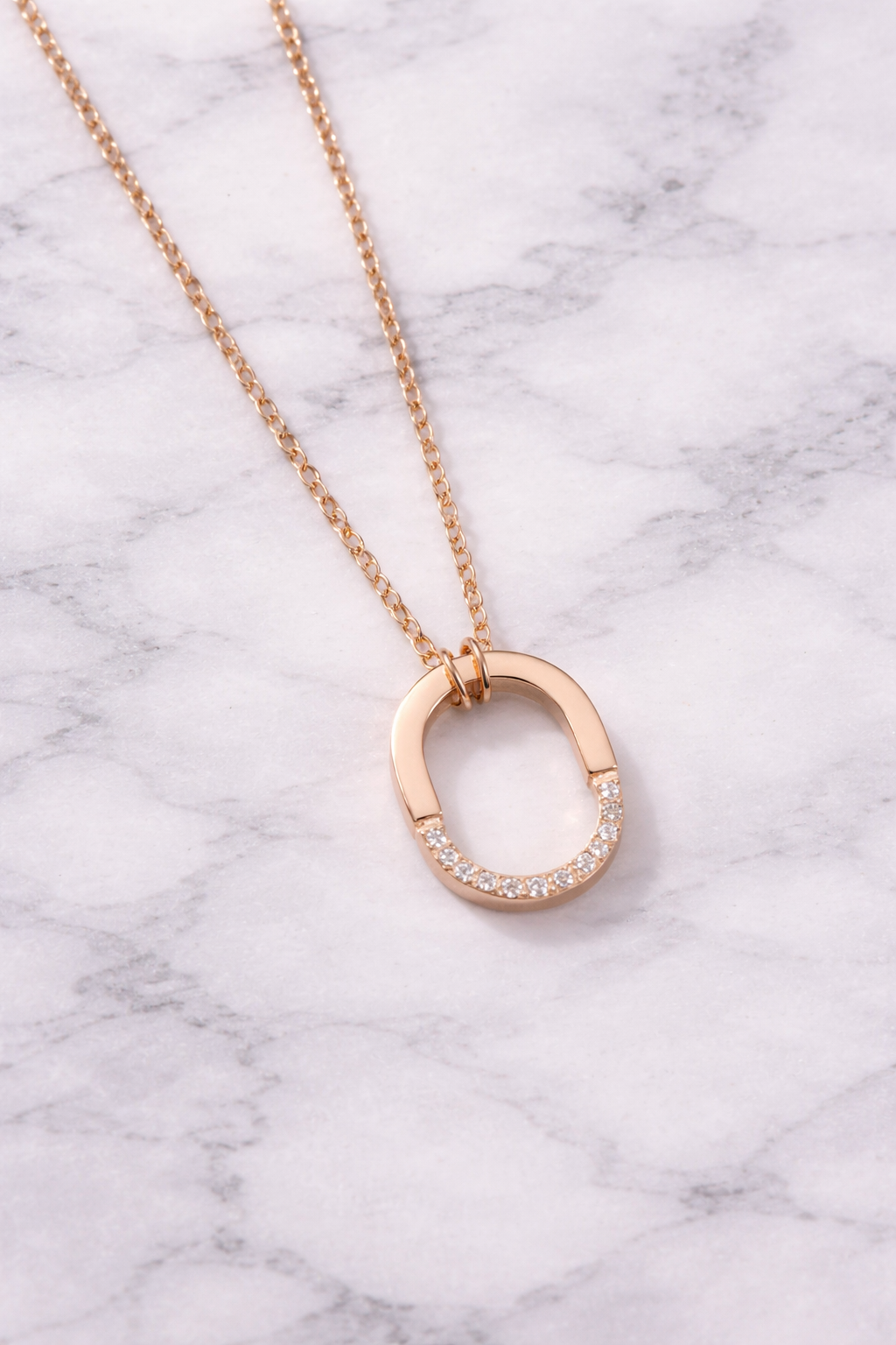 Halston Mini Pendant Necklace