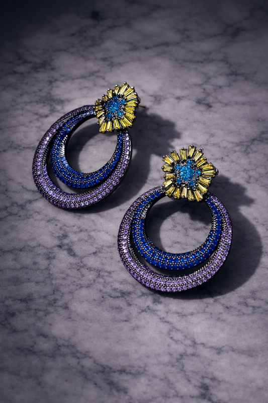 Amelia Art Deco Earrings