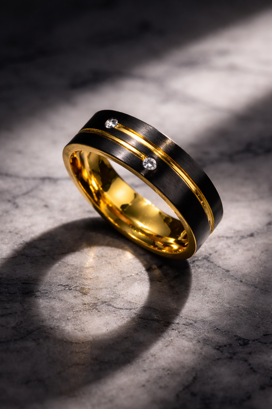 Arthur Art Deco Unisex Ring | Pre-Order