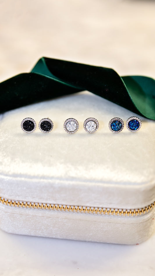 Druzy Mini Stud Earring | Pre-Order