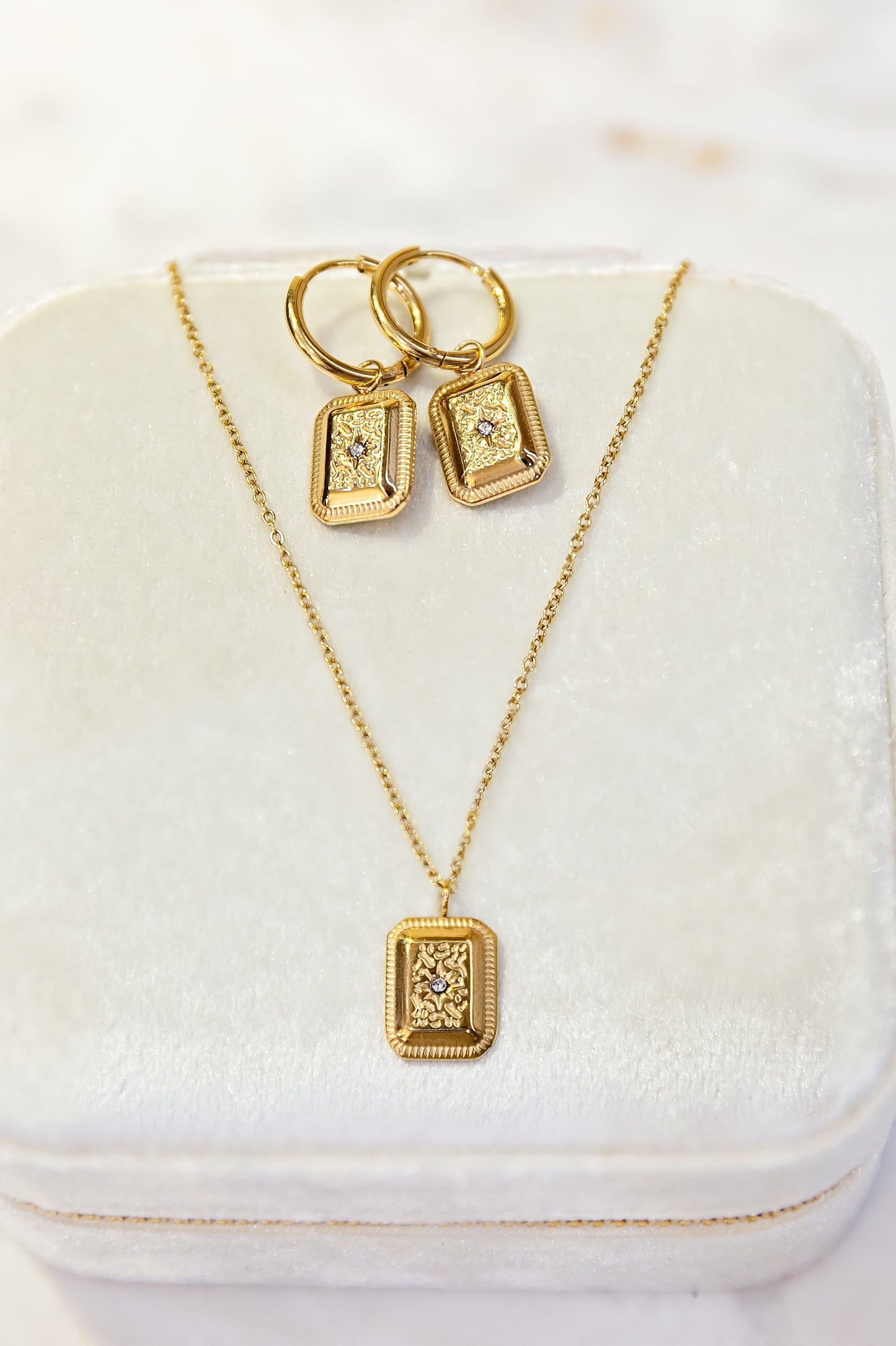 Eight-Point Star Necklace