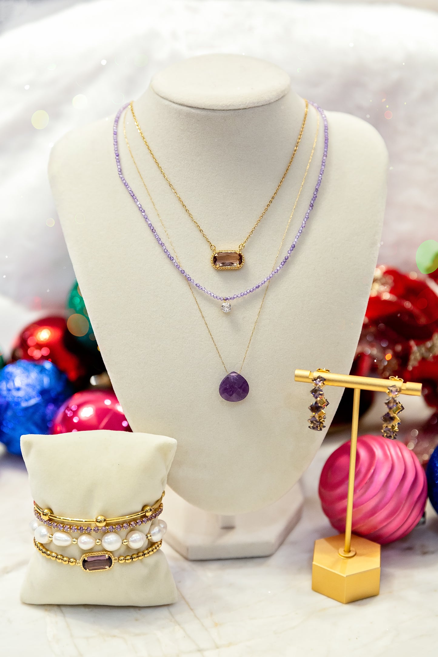 Olivia Beaded Necklace