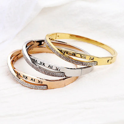 Florence Roman Numeral Bangle