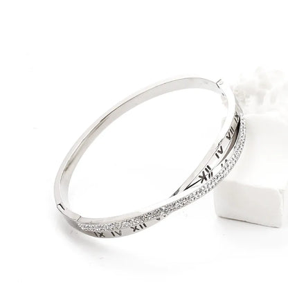 Florence Roman Numeral Bangle