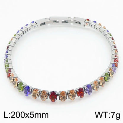 Catherine Tennis Bracelet - Multi Colored (Pre-Order)