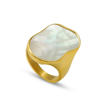 Mother of Pearl Statement Ring (Pre-Order)