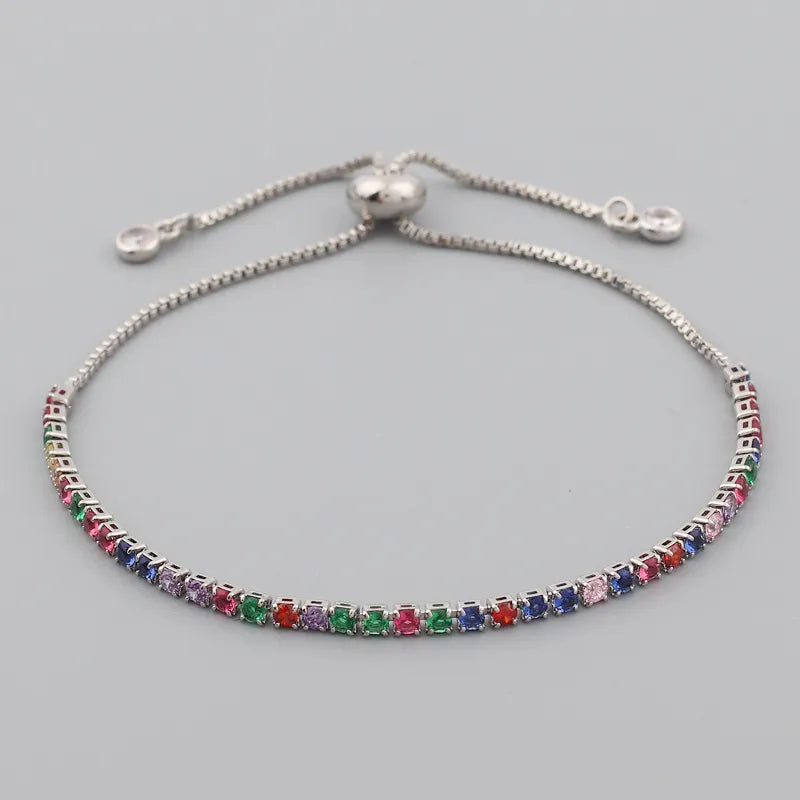 Francesca Adjustable Tennis Bracelet