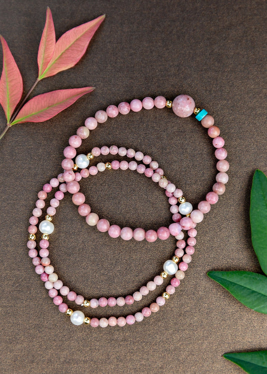 Rosewood Double Wrap Bracelet | Pre-Order