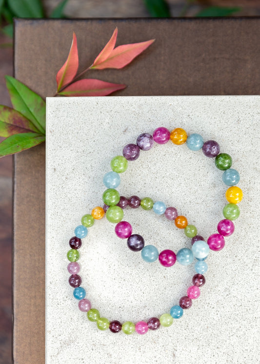 Tourmaline Beaded Bracelet