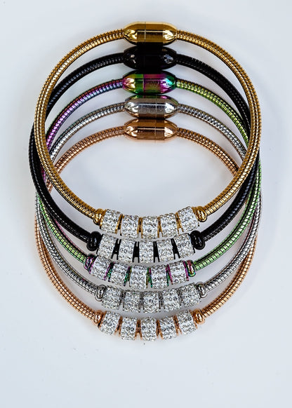 Magnetic CZ Bracelet