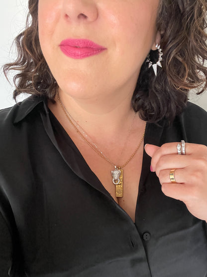 Jagger Pavé Hoop Earrings