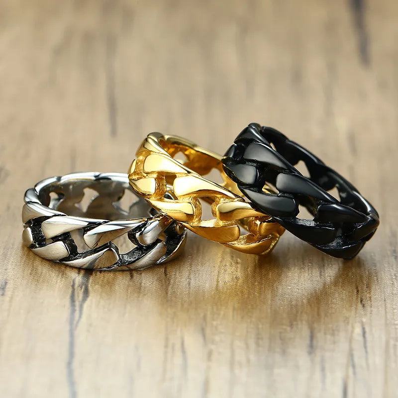 Jermaine Chain Link Ring (Pre-Order)