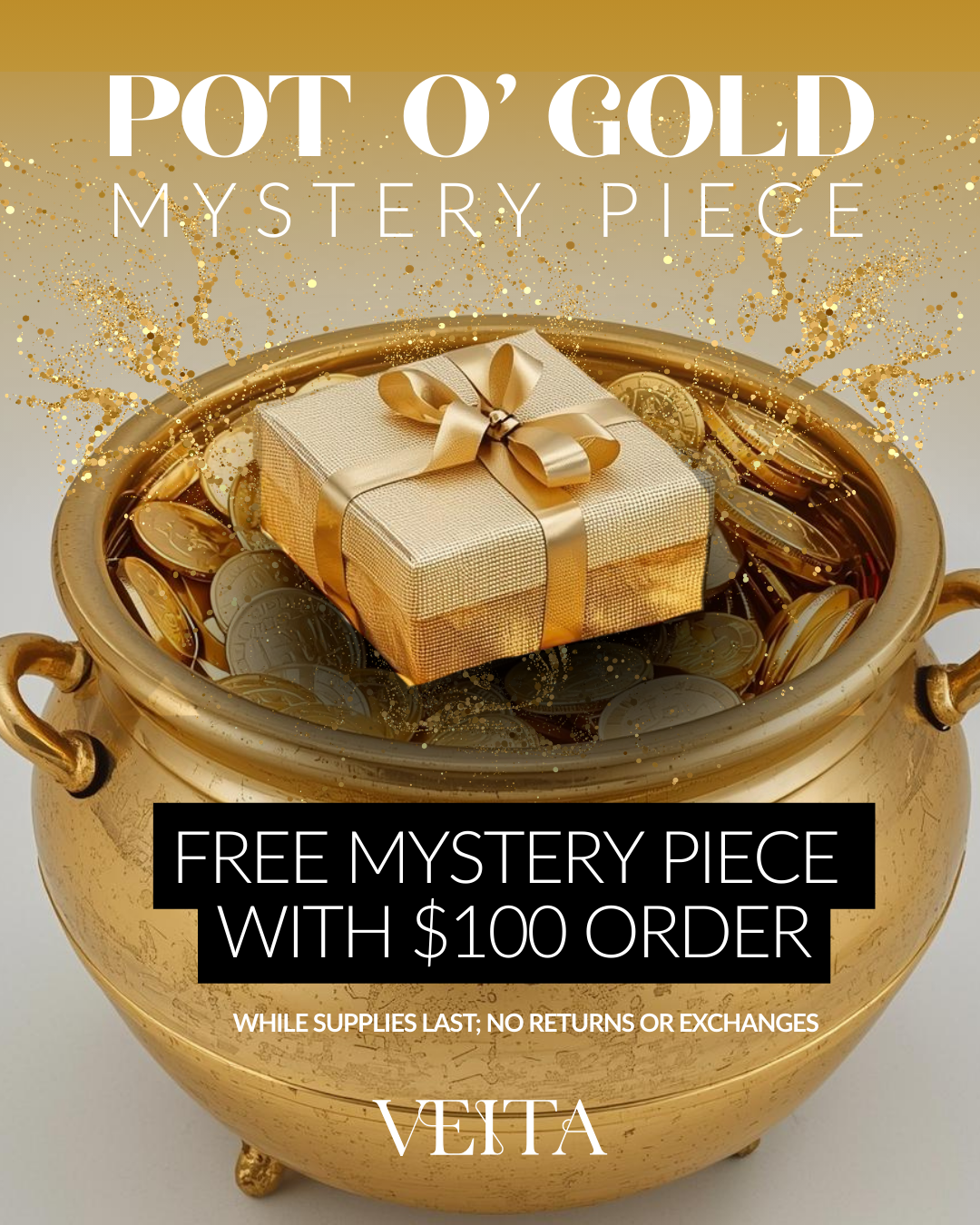 Pot O' Gold Mystery Piece | Final Sale