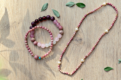 Rosewood Double Wrap Bracelet | Pre-Order