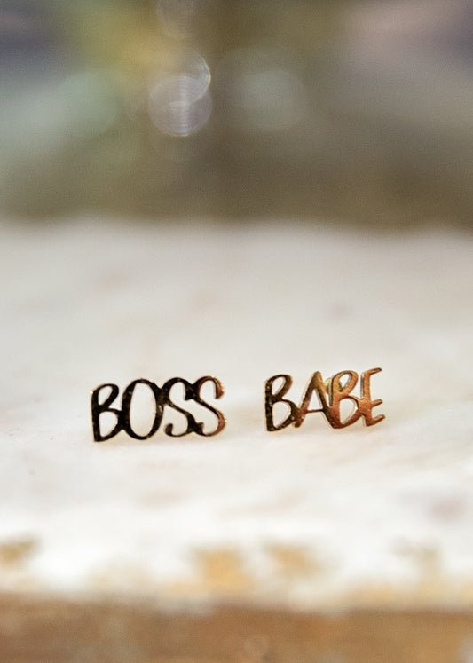 Boss Babe Studs | Pre-Order