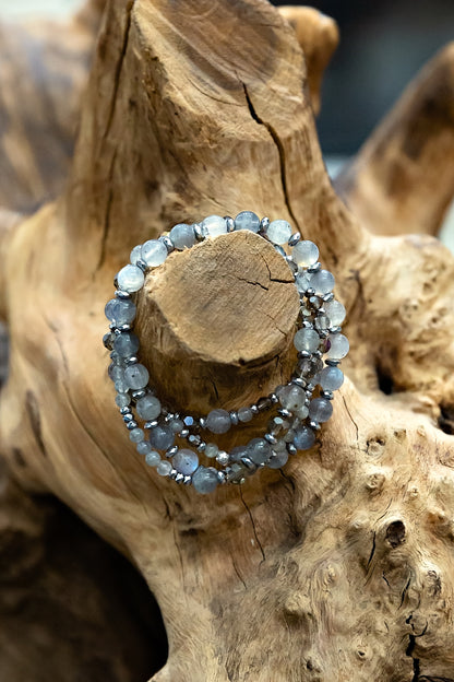 Trixie Wrap Bracelet in Grey | WINK x VEITA