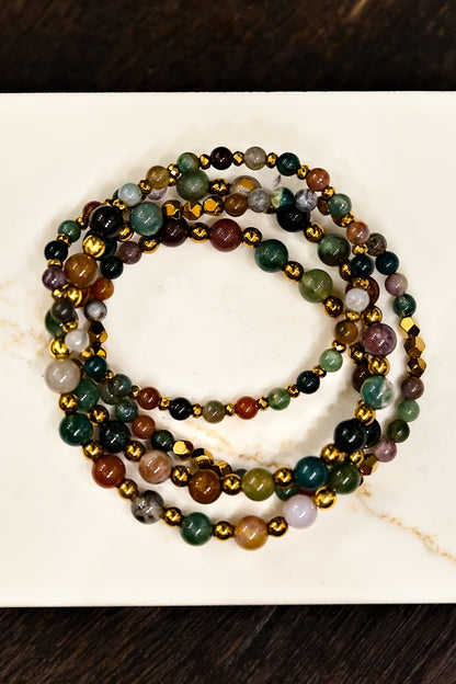 Trixie Wrap Bracelet in Agate | WINK x VEITA