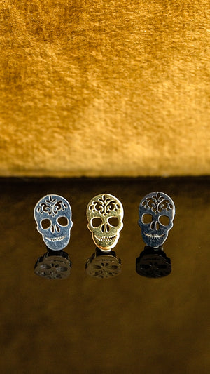 Stainless Steel Skull Studs