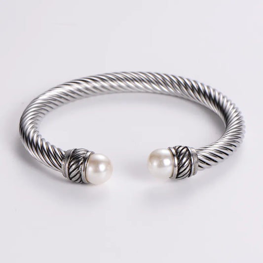 Cady Pearl Cuff Bracelet (Pre-Order)